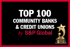 Top 100 Community Banks & Credit Unions by S&P Global
