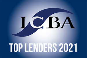 Graphic: ICBA Top Lenders 2021