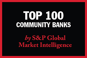 Top 100 Community Banks by S&P Global Market Intelligence