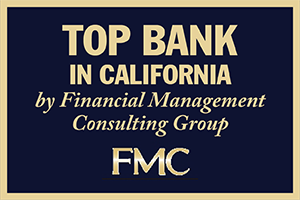 Graphic: Top Bank in California by Financial Management Consulting Group FMC