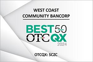 Image of Best 50 OTCQX logo with SCZC ticker symbol