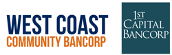 West Coast Community Bancorp and 1st Capital Bank